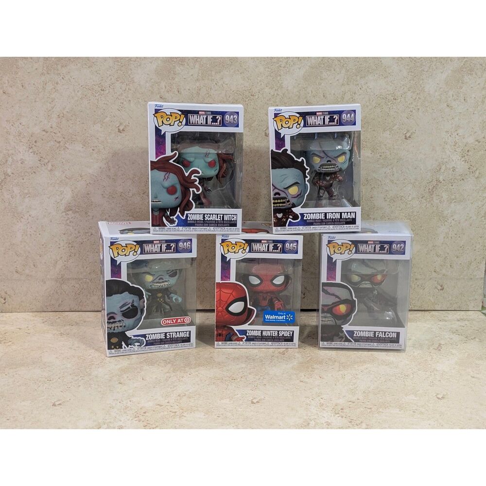 Funko Marvel Zombies WHAT IF series - set of 5
